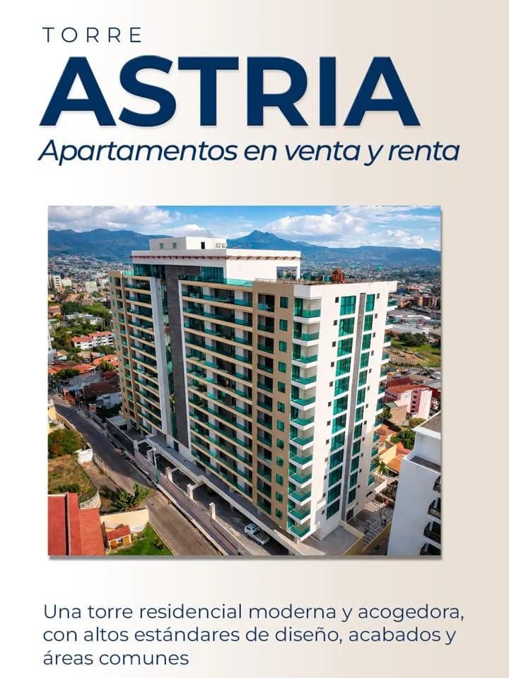 Apartamentos en Venta - Torre Astria, Tegucigalpa - foto 1 de 3